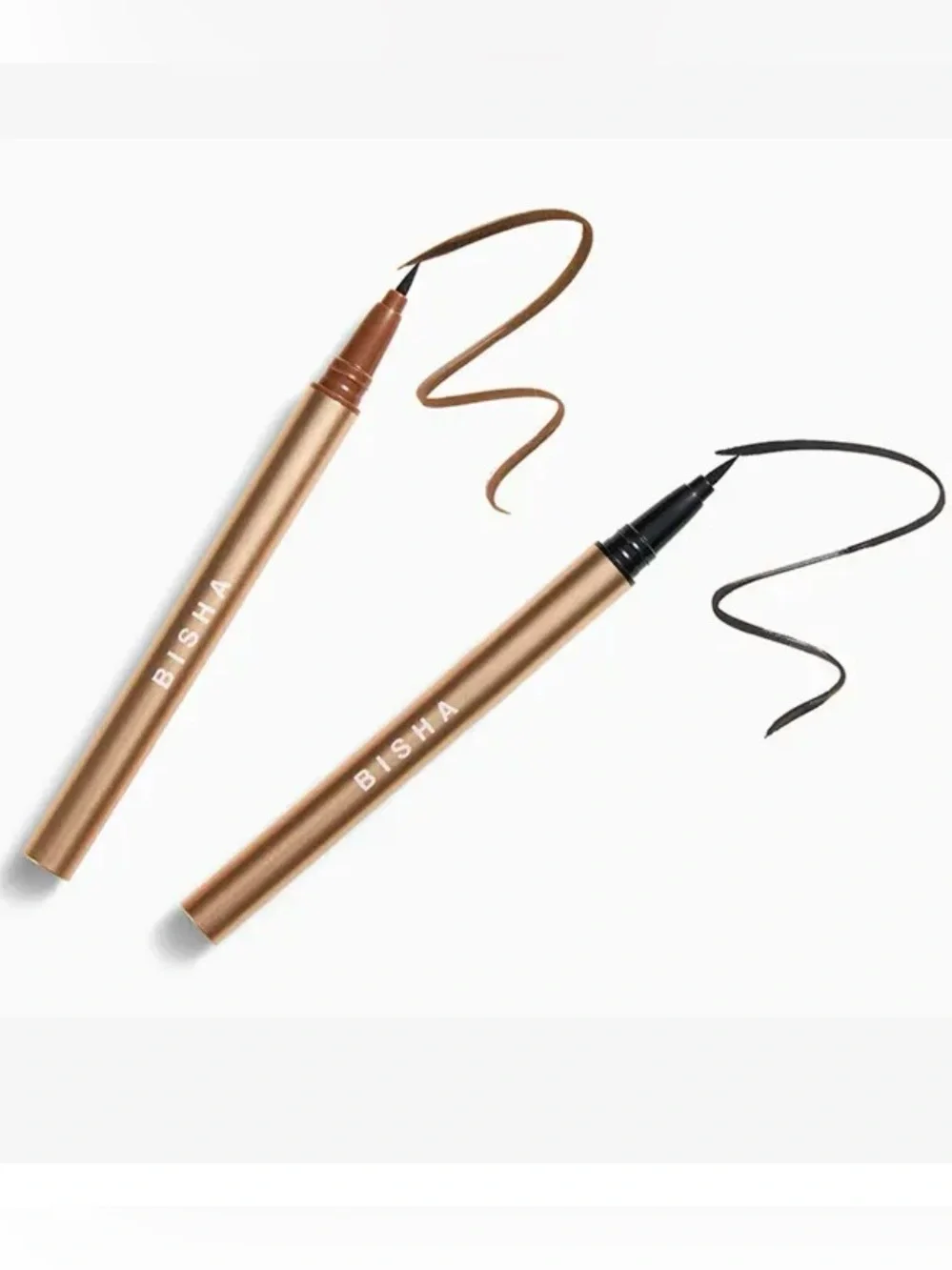 Bisha Essential Eye Designer Duo Set Brown/Black 0.6g X 2 BRAND NEW/SEALED